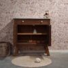 Vintage commode met wit marmerenblad