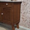 Vintage commode met wit marmerenblad