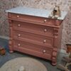 vintage commode babykamer kinderkamer meidenkamer baby zwanger uniek duurzaam jongenskamer marmerenblad