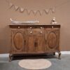 vintage commode babykamer, vintage kast kinderkamer