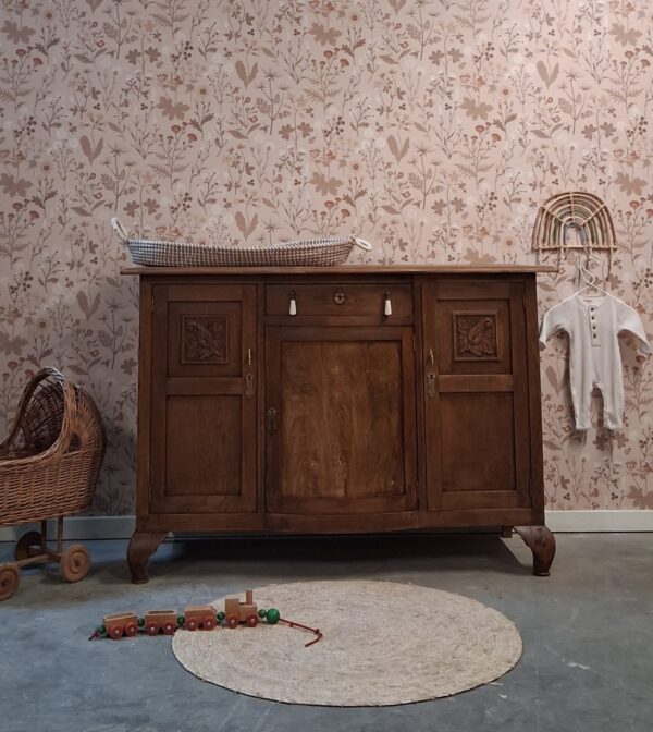 vintage commode babykamer kinderkamer meidenkamer baby zwanger uniek duurzaam jongenskamer marmerenblad