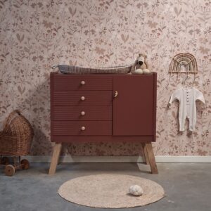 WhatsApp Image 2026-03-09 at 19.44.17 Vintage commode met lades Merlot Mania