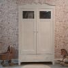 Vintage demontabele tweedeurs kledingkast in een kleur naar keuze