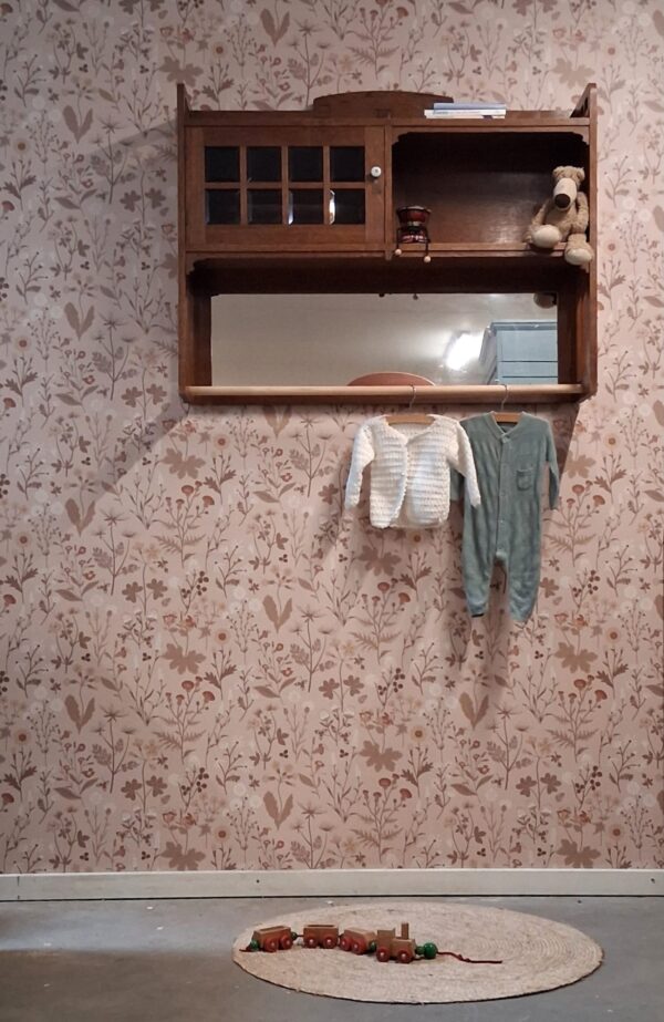 Vintage hangkastje / kapstok / kledingkastje in een kleur naar keuze