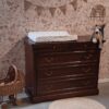 vintage commode babykamer, vintage kast kinderkamer
