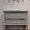 Vintage commode houtkleur/badkamermeubel