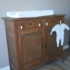 WhatsApp Image 2026-04-24 at 14.35.37 (1) Vintage commode houtkleur/badkamermeubel