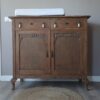 WhatsApp Image 2026-04-24 at 14.35.38 Vintage commode houtkleur/badkamermeubel