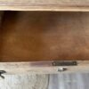 Vintage commode houtkleur/badkamermeubel