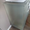 Vintage commode houtkleur/badkamermeubel