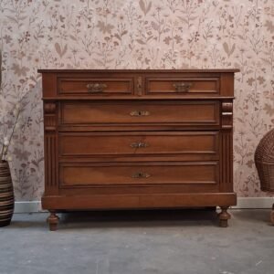Vintage commode ladekast uniek babykamer kinderkamer duurzaam antiek